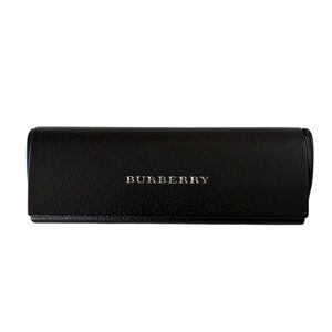 Burberry Black Hard Clamshell Eyeglasses Case